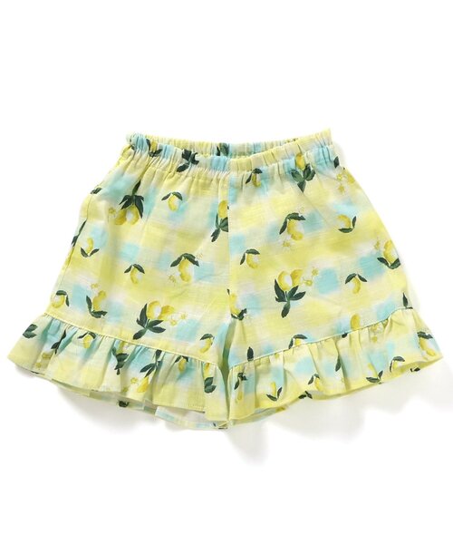 Ampersand（アンパサンド）の「【リンク】バラエティGIRLS甚平（浴衣・キッズ・キナリ/ラベンダー/ネイビー/イエロー・80/90/100/110/120/130/140）」の15枚目の写真