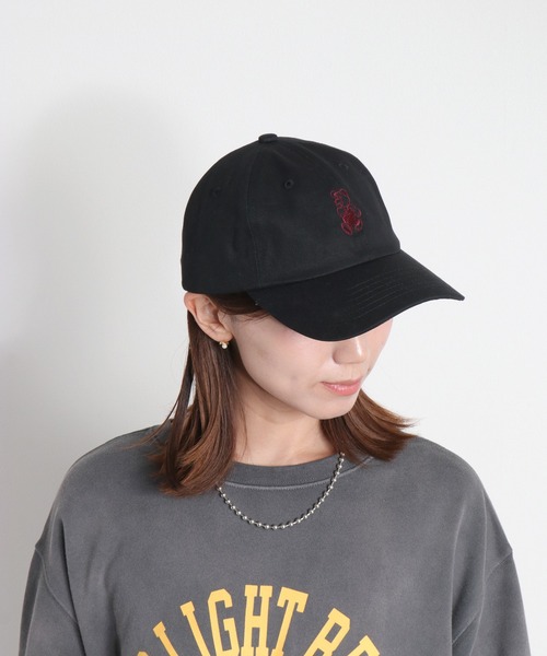 cepo（セポ）の「【BLUEDY / ブルーディ】 クマ刺繍キャップ（キャップ・レディース・ベージュ系/ブラック系/オリーブ系・FREE）」の8枚目の写真