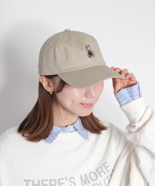 cepo（セポ）の「【BLUEDY / ブルーディ】 クマ刺繍キャップ（キャップ・レディース・ベージュ系/ブラック系/オリーブ系・FREE）」の16枚目の写真