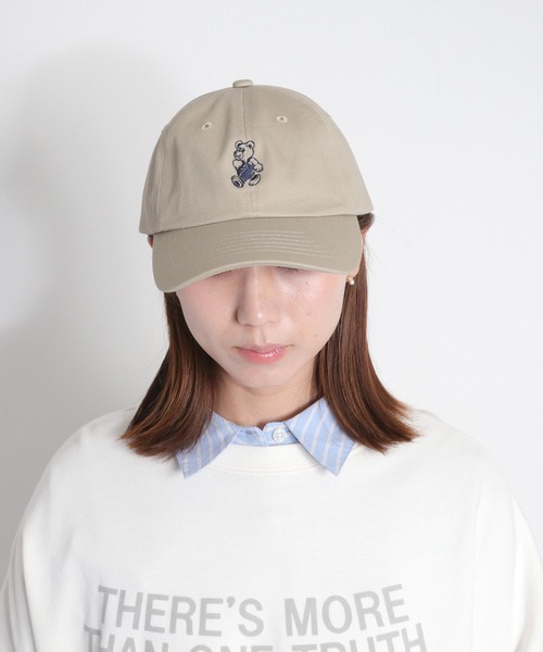 cepo（セポ）の「【BLUEDY / ブルーディ】 クマ刺繍キャップ（キャップ・レディース・ベージュ系/ブラック系/オリーブ系・FREE）」の15枚目の写真