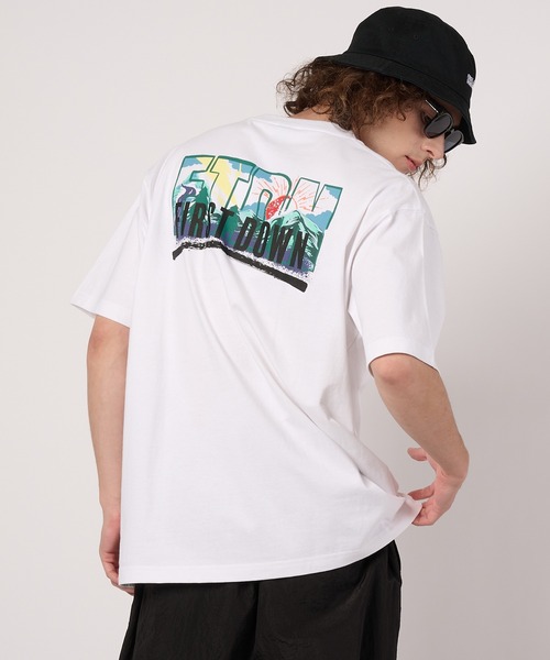 FIRST DOWN(ファーストダウン)の「グラフィック スリーブTシャツ #1(Tシャツ/カットソー・メンズ・カーキ/ホワイト・M/L/XL)」の4枚目の写真