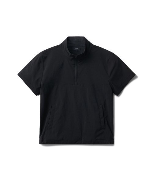 MUSINSA STANDARD KIDS（ムシンサスタンダードキッズ）の「ナイロンハーフアノラックセットアップ[ブラック]（セットアップ・レディース・その他・110/120/130）」の3枚目の写真