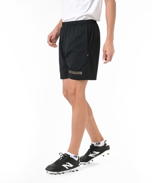 NEW BALANCE(ニューバランス)の「コットンライク ショーツ(その他パンツ・メンズ・ライトグレー/ブラック・SMALL/MEDIUM/LARGE/X-LARGE/XX-LARGE)」の3枚目の写真