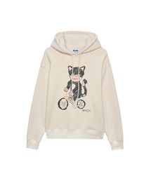 MSGM（エムエスジーエム）の「Bike Life Cats グラフィティパーカー（パーカー）」