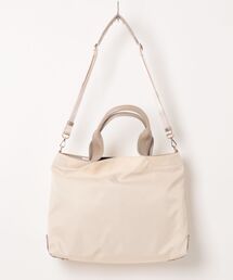 LA BAGAGERIE | ツイルナイロン×エナメル 2WAYトートバッグ Mサイズ(トートバッグ)