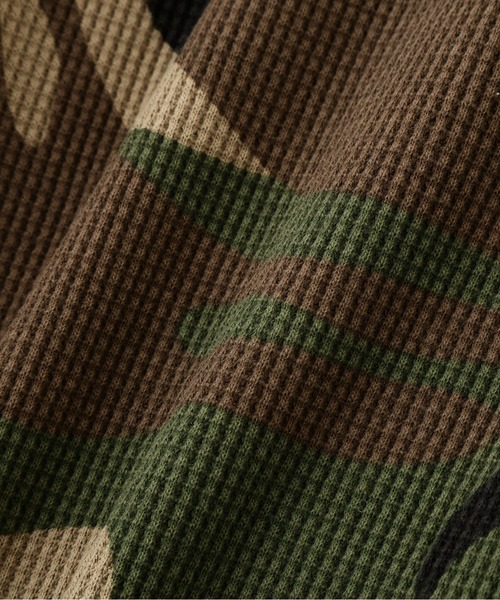 AVIREX(アヴィレックス)の「《直営店限定》CAMO WAFFLE MINI T-SHIRT(Tシャツ/カットソー・レディース・ベージュ系その他/グリーン系カモフラージュ・M/S)」の15枚目の写真