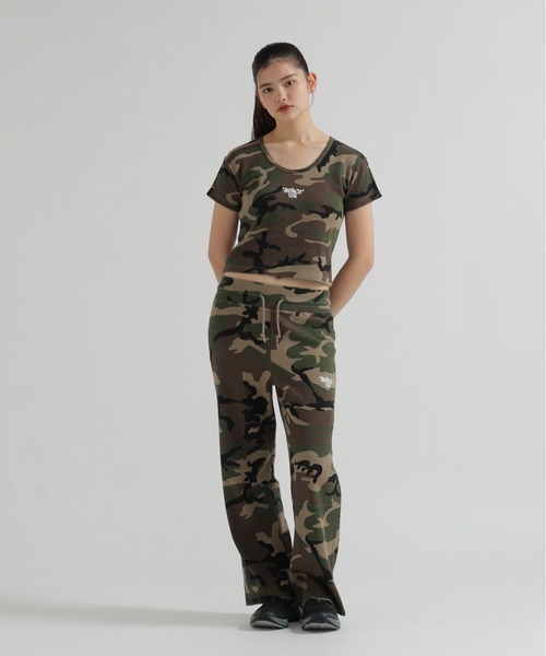 AVIREX(アヴィレックス)の「《直営店限定》CAMO WAFFLE MINI T-SHIRT(Tシャツ/カットソー・レディース・ベージュ系その他/グリーン系カモフラージュ・M/S)」の13枚目の写真