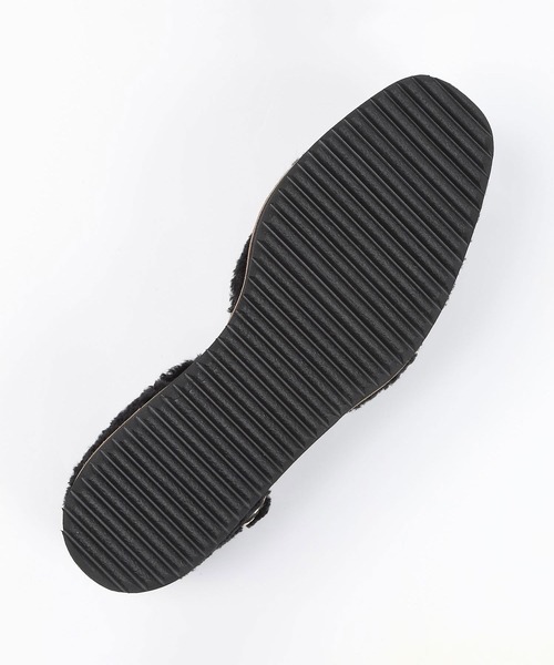 BARCLAY(バークレー)の「BARCLAY(バークレー)ボアグルカサンダル(サンダル・レディース・グレー/ブラック・22.5cm/23cm/23.5cm/24cm/24.5cm/22cm)」の6枚目の写真