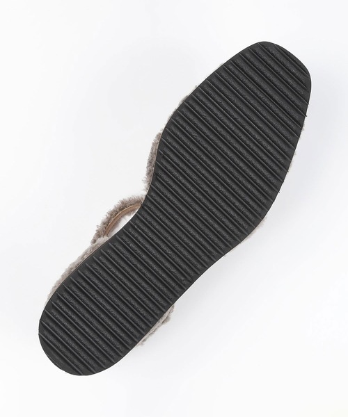 BARCLAY(バークレー)の「BARCLAY(バークレー)ボアグルカサンダル(サンダル・レディース・グレー/ブラック・22.5cm/23cm/23.5cm/24cm/24.5cm/22cm)」の11枚目の写真