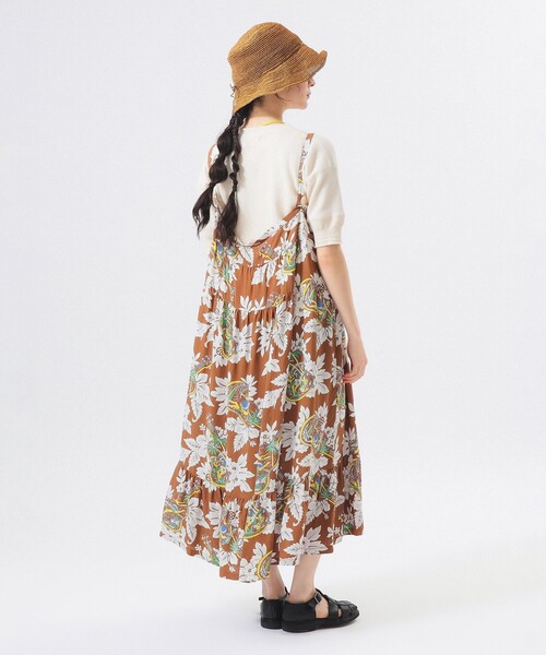 SUN SURF（サンサーフ）の「【8/6再値下げ】【別注】SUN SURF / ノースリーブ キャミ ワンピース（ワンピース・レディース・ブラウン/ネイビー・ONE SIZE）」の19枚目の写真