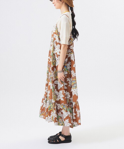 SUN SURF（サンサーフ）の「【8/6再値下げ】【別注】SUN SURF / ノースリーブ キャミ ワンピース（ワンピース・レディース・ブラウン/ネイビー・ONE SIZE）」の21枚目の写真