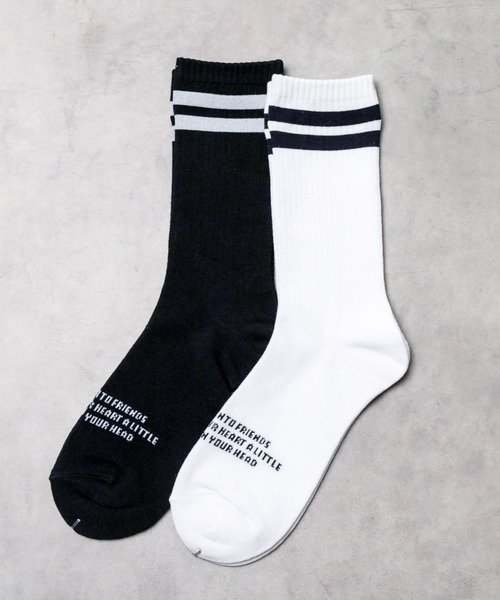 ARCHIVER（アーカイバ）の「【ADAMPATEK】AMPK-SX003/2P SET（ソックス/靴下・メンズ・ブラック/グレー/ホワイト/ブラック×グレー・FREE）」の6枚目の写真