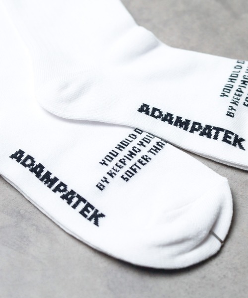 ARCHIVER（アーカイバ）の「【ADAMPATEK】AMPK-SX003/2P SET（ソックス/靴下・メンズ・ブラック/グレー/ホワイト/ブラック×グレー・FREE）」の8枚目の写真