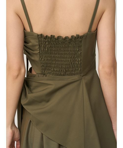 SNIDEL（スナイデル）の「スイッチングキャミワンピース（ワンピース・レディース・カーキ/ブラック/グレー・1/0）」の10枚目の写真