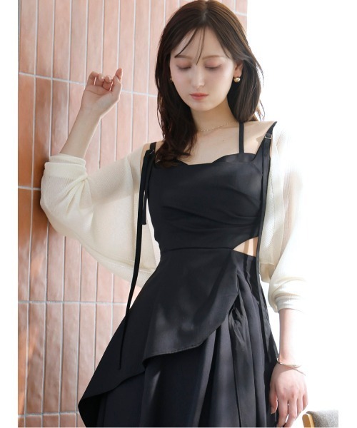 SNIDEL（スナイデル）の「スイッチングキャミワンピース（ワンピース・レディース・カーキ/ブラック/グレー・1/0）」の19枚目の写真