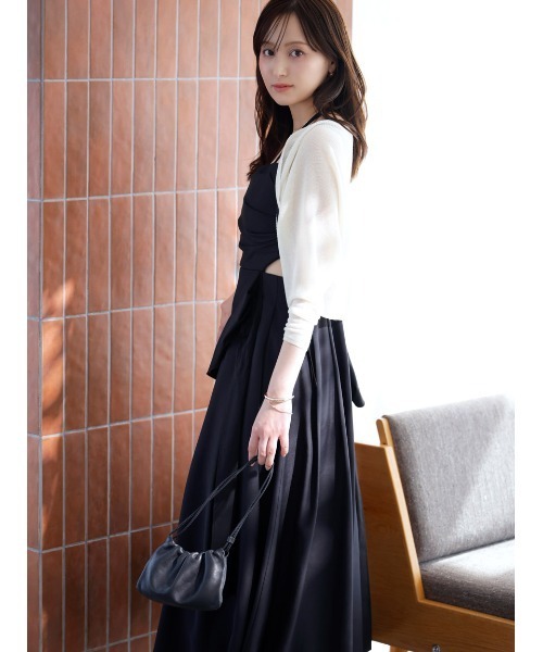 SNIDEL（スナイデル）の「スイッチングキャミワンピース（ワンピース・レディース・カーキ/ブラック/グレー・1/0）」の20枚目の写真