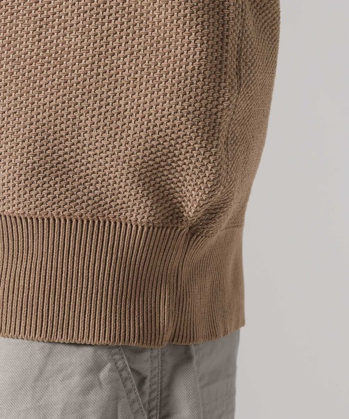 BAYFLOW(ベイフロー)の「スキッパーポロプルオーバー(ポロシャツ・メンズ・ブラック/ベージュ/グリーン・MEDIUM/LARGE)」の15枚目の写真