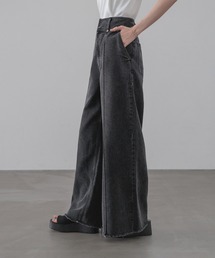 LOWRYS FARM | ハイウエストバギーデニム 637569(デニムパンツ)