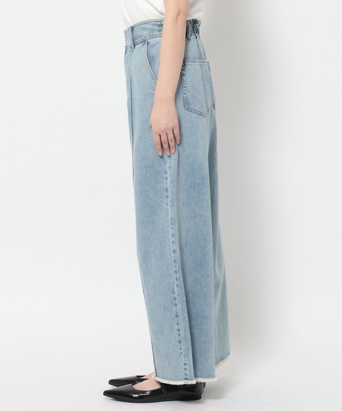 LOWRYS FARM（ローリーズファーム）の「ハイウエストバギーデニム 637569（デニムパンツ・レディース・ブラック/ブルー/オレンジ・LARGE/MEDIUM）」の13枚目の写真