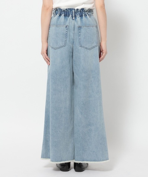 LOWRYS FARM（ローリーズファーム）の「ハイウエストバギーデニム 637569（デニムパンツ・レディース・ブラック/ブルー/オレンジ・LARGE/MEDIUM）」の14枚目の写真