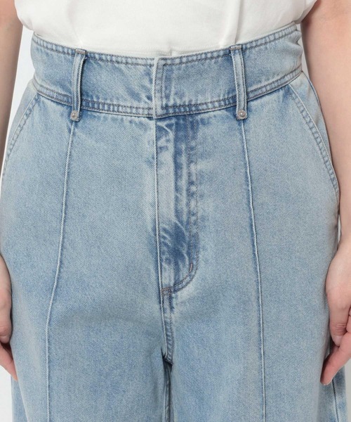 LOWRYS FARM（ローリーズファーム）の「ハイウエストバギーデニム 637569（デニムパンツ・レディース・ブラック/ブルー/オレンジ・LARGE/MEDIUM）」の15枚目の写真