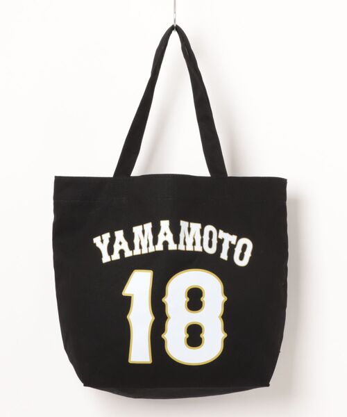 baron(バロン)の「WBC 選手ネーム入りキャンバストート(トートバッグ・レディース・ブラック系その他/ブラック/ブラック系その他3/ブラック系その他4/ブラック系その他2・FREE)」の1枚目の写真
