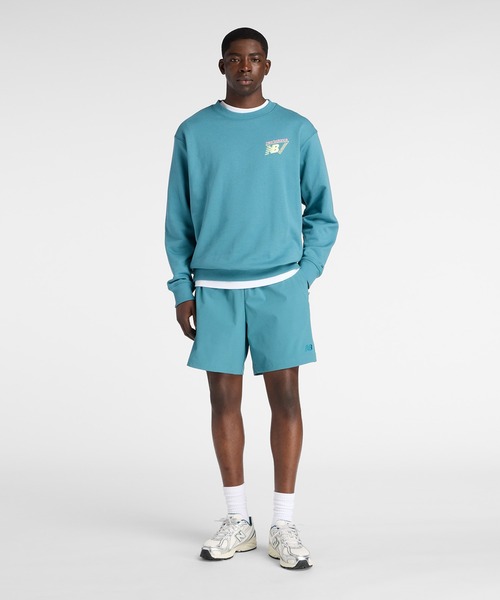 NEW BALANCE(ニューバランス)の「アスレチックスストレッチウーブンショーツ7インチ(その他パンツ・メンズ・サックスブルー・SMALL/MEDIUM/LARGE/X-LARGE/XX-LARGE)」の6枚目の写真