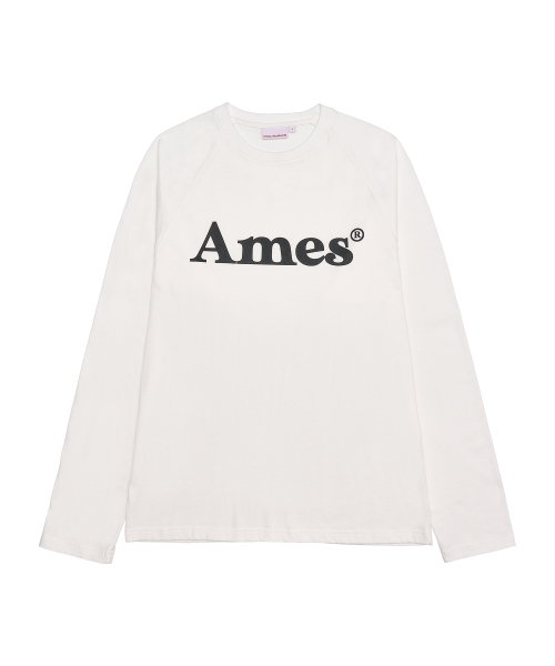 AMESWORLDWIDE(アメスワールドワイド)の「BASIC LOGO LONGSLEEVE TEE WHITE(Tシャツ/カットソー・レディース・その他・SMALL/MEDIUM/LARGE)」の10枚目の写真