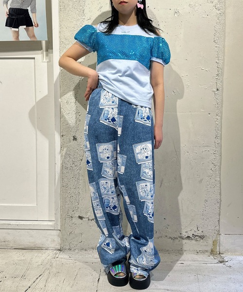MILK(ミルク)の「TV プリント イージーパンツ(その他パンツ・レディース・B/A・FREE)」の7枚目の写真
