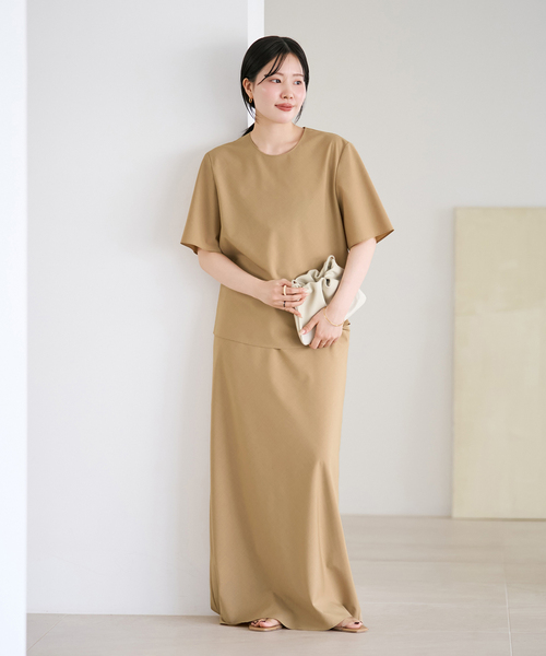 plage（プラージュ）の「Bias スカート（スカート・レディース・キャメル/ベージュ・38/36/34）」の3枚目の写真