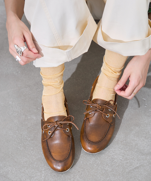 Sperry (スペリー)の「【SPERRY/スペリー】SLIMBOAT WOMENS BOAT SHOE For JS(その他シューズ・レディース・ブラウン・23.5cm/25.5cm/25cm/24.5cm/24cm)」の1枚目の写真