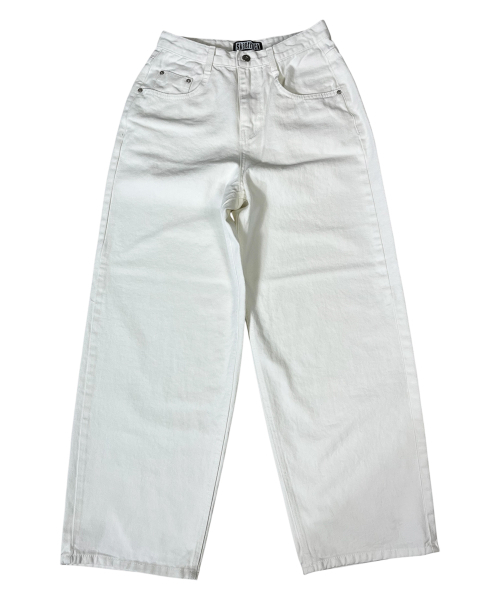SK8ER ROCK(スケーターロック)の「Camo Flap Ivory Curved Jeans(その他パンツ・レディース・その他・SMALL/MEDIUM/LARGE)」の1枚目の写真