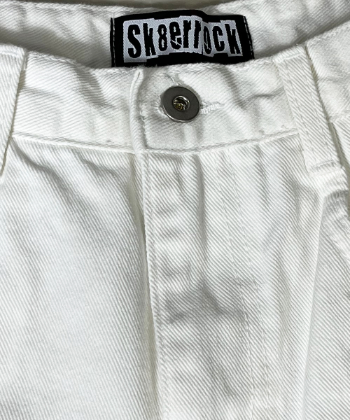 SK8ER ROCK(スケーターロック)の「Camo Flap Ivory Curved Jeans(その他パンツ・レディース・その他・SMALL/MEDIUM/LARGE)」の3枚目の写真