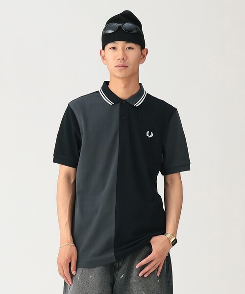 FRED PERRY(フレッドペリー)の「【別注】FRED PERRY / M3600 クレイジーポロシャツ 26SS(ポロシャツ・メンズ・ネイビー/ブラック・X-LARGE/MEDIUM/SMALL/LARGE)」の20枚目の写真