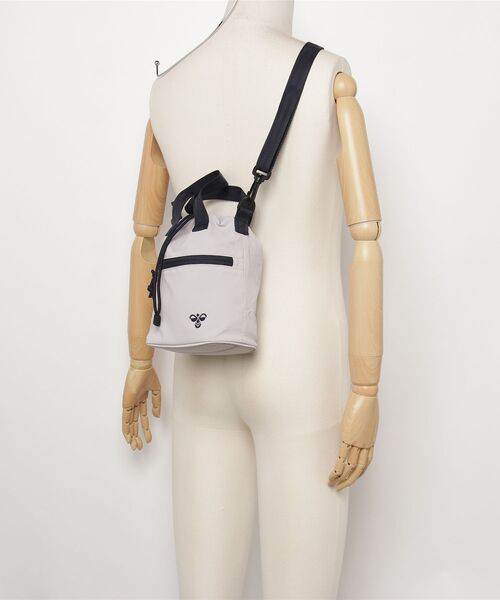 hummel(ヒュンメル)の「hummel/ヒュンメル PLAY PurseShoulder(ショルダーバッグ・レディース・ブラック/グレー・FREE)」の12枚目の写真