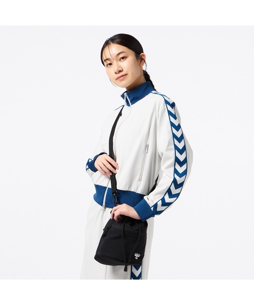 hummel(ヒュンメル)の「hummel/ヒュンメル PLAY PurseShoulder(ショルダーバッグ・レディース・ブラック/グレー・FREE)」の5枚目の写真