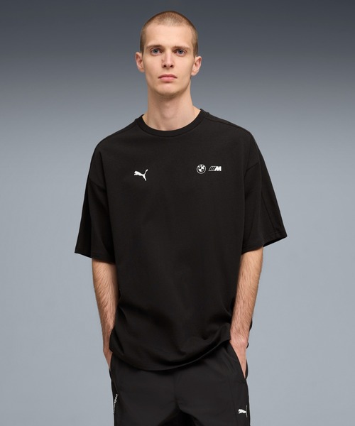 PUMA(プーマ)の「PUMA プーマ メンズ BMW MMS T7 半袖 Tシャツ(Tシャツ/カットソー・メンズ・ブラック/ホワイト・SMALL/MEDIUM/LARGE/X-LARGE/X-SMALL)」の2枚目の写真