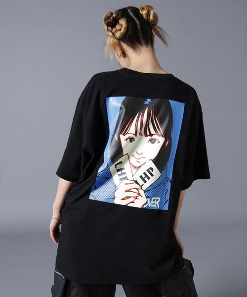 over print(オーバープリント)の「overprint/オーバープリント/【LHP EXCLUSIVE】Ticket Tee(Tシャツ/カットソー・レディース・ブラック/ホワイト・S/M/L/XL)」の3枚目の写真