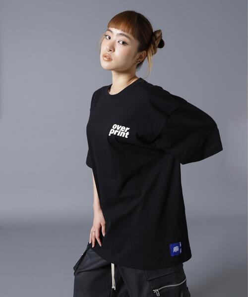 over print(オーバープリント)の「overprint/オーバープリント/【LHP EXCLUSIVE】Ticket Tee(Tシャツ/カットソー・レディース・ブラック/ホワイト・S/M/L/XL)」の5枚目の写真