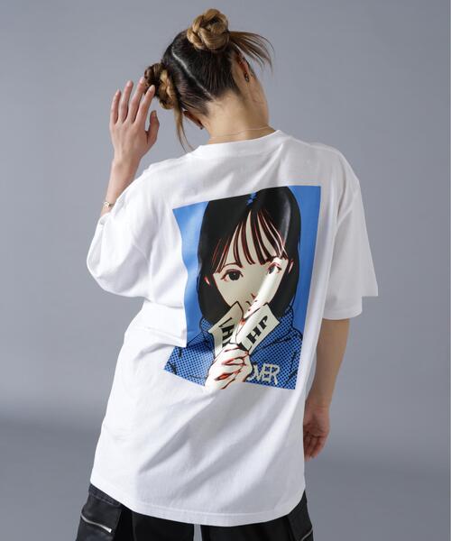 over print(オーバープリント)の「overprint/オーバープリント/【LHP EXCLUSIVE】Ticket Tee(Tシャツ/カットソー・レディース・ブラック/ホワイト・S/M/L/XL)」の22枚目の写真