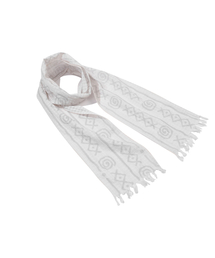 MAINBOOTH（メインブース）の「Offset Pattern Scarf(IVORY)（バンダナ/スカーフ）」