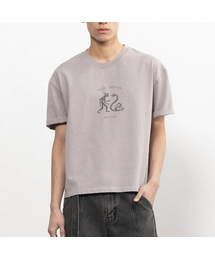 BEGIN202（ビギン202）の「[3カラー] ミョドク クロップTシャツ（Tシャツ/カットソー）」