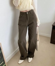 by muni:r（バイ ムニール）の「デニムパンツ（デニムパンツ）」