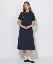 CB CRESTBRIDGE | ヘッジホッグチェックカラーポロワンピース(ワンピース)