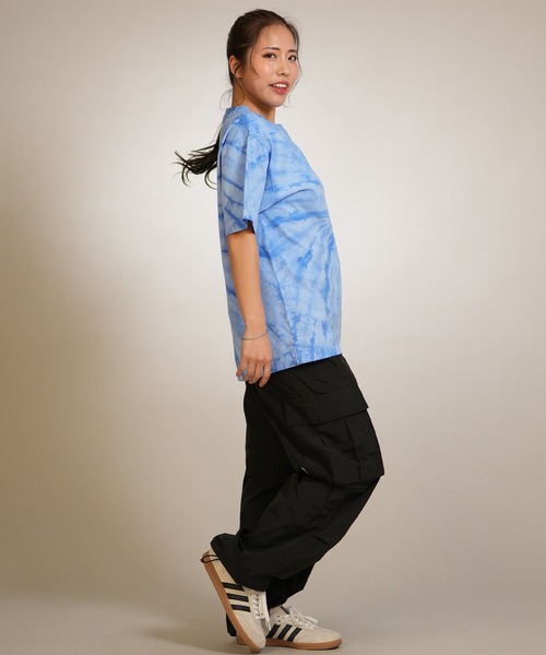 ELEMENT（エレメント）の「ELEMENT/エレメント 半袖 Tシャツ バックプリント BG023P17（Tシャツ/カットソー・レディース・チャコールグレー/ホワイト/ブルー系その他・FREE）」の18枚目の写真