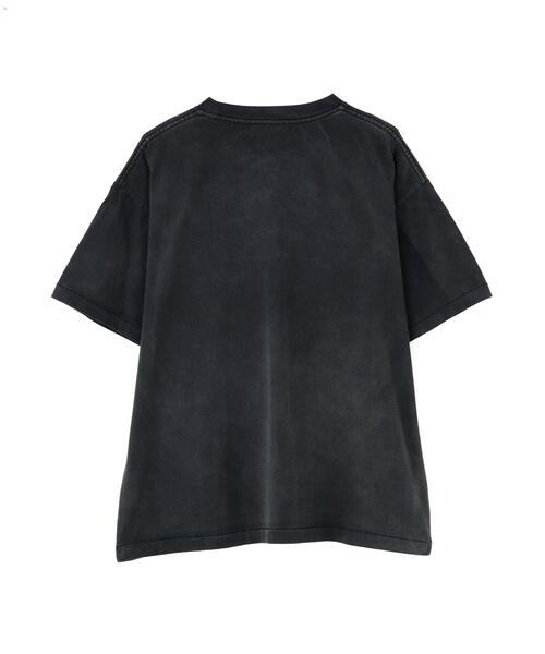 WHITELAND（ホワイトランド）の「WHITELAND/ホワイトランド/AMERICAN SKULL TEE（Tシャツ/カットソー・メンズ・ブラック・F）」の2枚目の写真