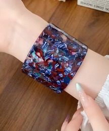 ammy. | 【 ammy. / エイミードット 】 マーブル ワイド カフ バングル(バングル/リストバンド)