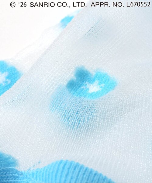 sanrio(サンリオ)の「【サンリオキャラクターズ】シースルーフラワーソックス(ソックス/靴下・キッズ・サックスブルー/パープル/ピンク/レッド・12/15 /18/21)」の18枚目の写真