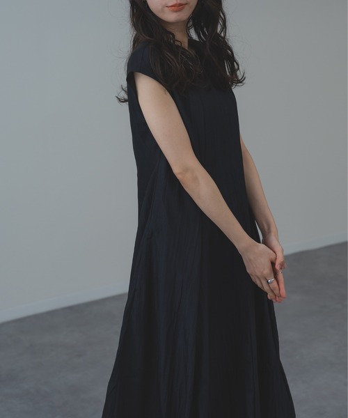 refinedworks(リファインドワークス)の「【refinedworks】オケージョン にも!フレンチ バルーン ワンピース(ワンピース・レディース・ブラック・FREE)」の15枚目の写真
