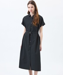 バイカラーフラワープリントワンピース（ワンピース）｜MACKINTOSH